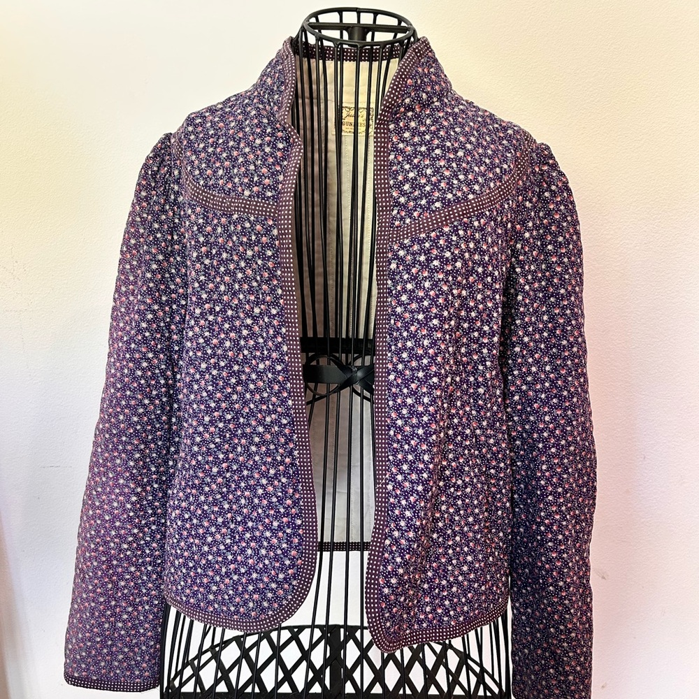 Jessica’s Gunnies Gunne Sax Purple Floral Jacket